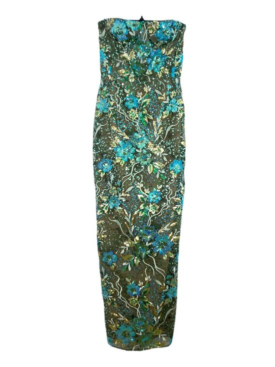 Bronx and Banco Dresses & Skirts - Bronx & Banco Dahlia Maxi Dress Teal US 6 / Medium New $880